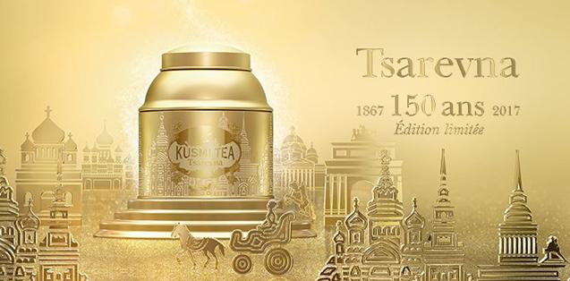 Kusmi Tea Tsarevna une recette de 150 ans 